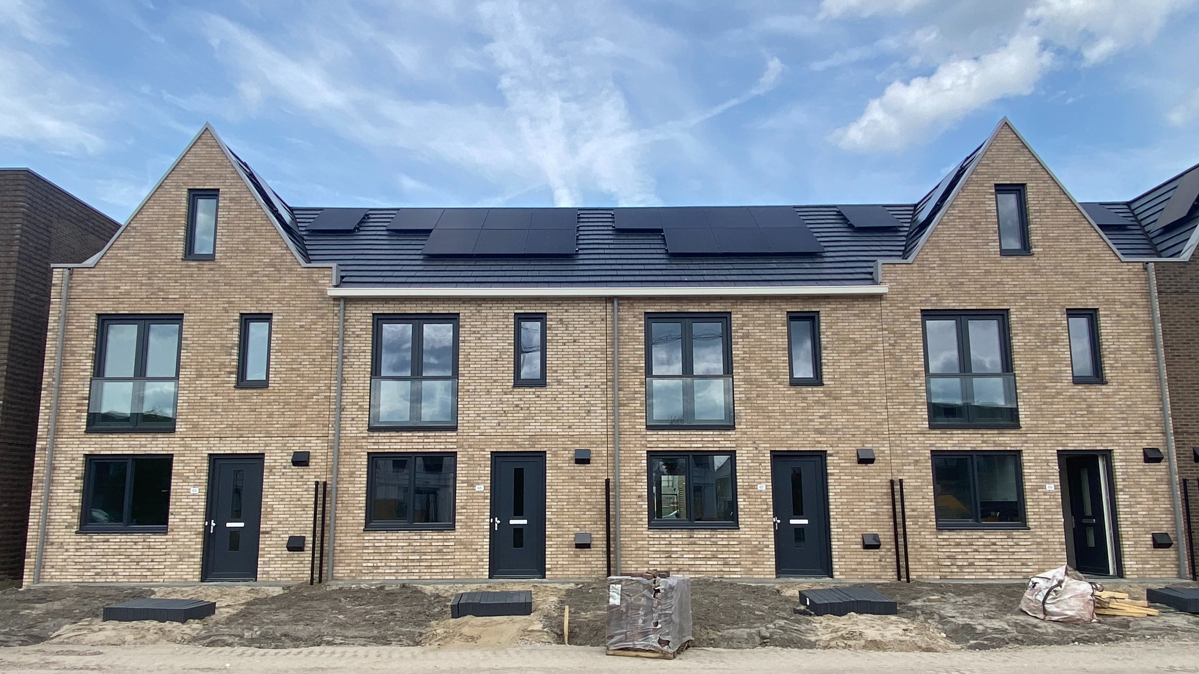 In recordtijd 20 woningen in Nobelhorst opgeleverd